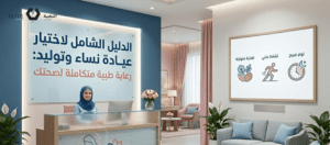 الدليل الشامل لاختيار أفضل عيادة نساء وتوليد_ رعاية طبية متكاملة لصحتكِ